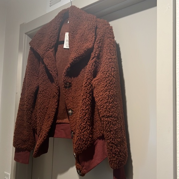 Cozy Brown Jacket - Picture 2 of 5